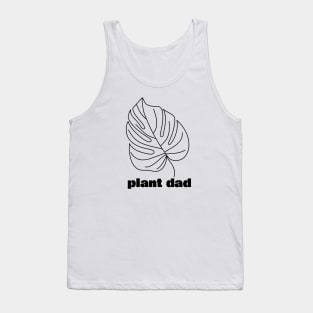 Farmer Dad House Plants Green Thumb Tank Top